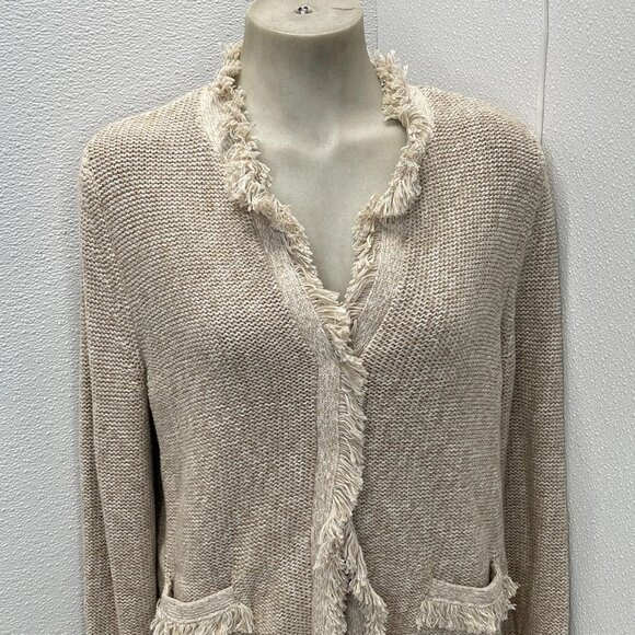 J.McLaughlin “Simone” Cotton Cardigan – Size L - Picture 1 of 9